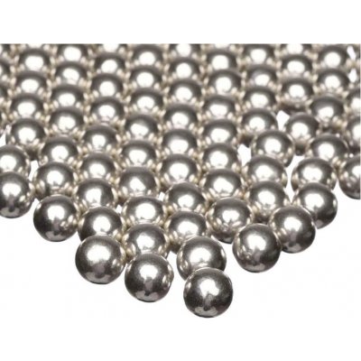 Zdobení stříbrné perličky středně velké 90g Happy Sprinkles