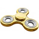 Fidget spinner metalický zlatý