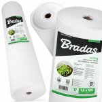 Bradas Bílá netkaná textilie pro zakrytí rostlin 160 cm x 100 m (10000 cm), 17 g/m2 – Sleviste.cz