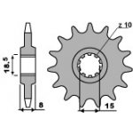 PBR Sprockets 599M 13 18NC – Sleviste.cz