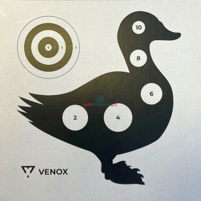 Papírový terč Venox 14x14 Kachna – Zboží Dáma