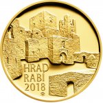 ČNB Zlatá mince 5000 Kč Hrad Rabí 2018 1/2 oz – Zboží Mobilmania
