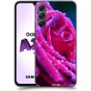 Pouzdro a kryt na mobilní telefon Samsung Pouzdro ACOVER Samsung Galaxy A34 s motivem Rose