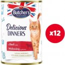 Butcher's Delicious Dinners kawałki z wołowiną w galaretce 400 g