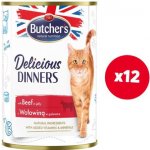 Butcher's Delicious Dinners kawałki z wołowiną w galaretce 400 g – Hledejceny.cz