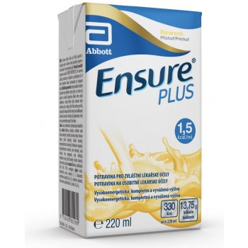 ENSURE PLUS PŘÍCHUŤ BANÁN POR SOL 1X220ML