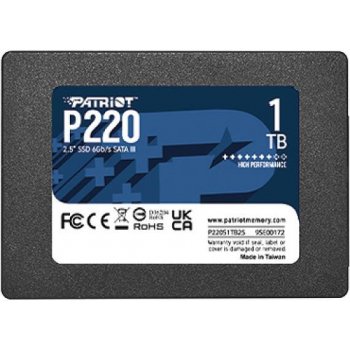 Patriot P210 512GB, P210S512G25 od 776 Kč - Heureka.cz