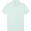 Pánské Tričko B&C My Polo 180 Piqué polo blush mint zelená