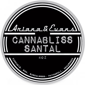 Ariana & Evans Cannabliss santal mýdlo na holení 118 ml