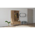 Asir Předsíňová stěna LALA ořech – Zboží Dáma