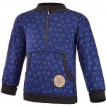 Little Angel DITA Mikina hřejivá kapsa Modrá – Zboží Dáma