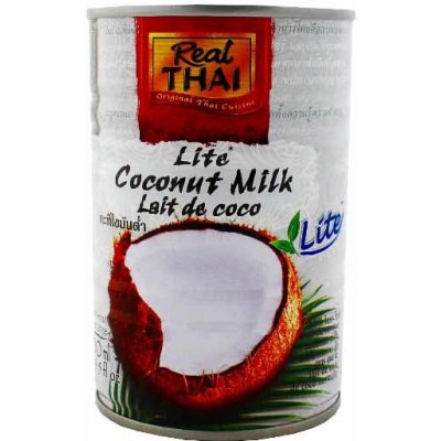 Real Thai Lite Kokosové mléko 400 ml – Hledejceny.cz