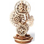 Ugears 3D mechanické puzzle Steampunk hodiny 43 ks – Zboží Mobilmania