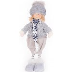 MagicHome Vánoční dekorace Chlapec s modrou šálkou 38 cm – Hledejceny.cz