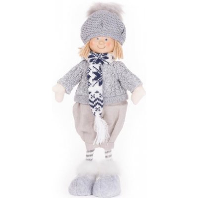 MagicHome Vánoční dekorace Chlapec s modrou šálkou 38 cm – Hledejceny.cz