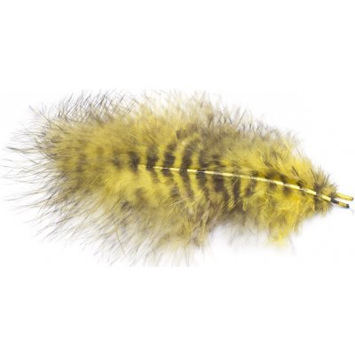 Hends Peří Grizzly Marabou Yellow Black Barred – Hledejceny.cz