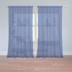 Záclony Královská modrá 2: 2 ks - 150x250 cm - Sablio – Hledejceny.cz