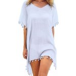 Gaira Plážové šaty 6033 bílá – Zboží Dáma