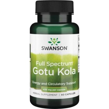 Swanson Gotu Kola 435 mg 60 kapslí