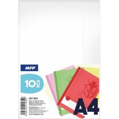 Obal na sešity A4 set 10ks – Hledejceny.cz