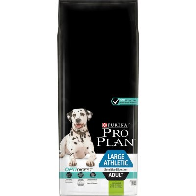 Purina Pro Plan Large Adult Athletic Sensitive Digestion jehněčí 14 kg – Zbozi.Blesk.cz