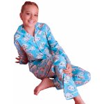 Dívčí pyžamo Panda 1F0805 modré