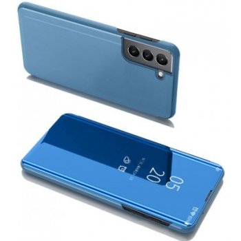 Pouzdro MG Clear View Samsung Galaxy S22 Plus, modré
