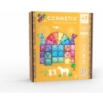 Connetix Glitter Castle se třpytkami 48 ks – Zboží Dáma