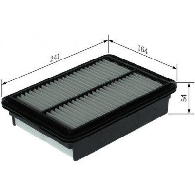 Vzduchový filtr BOSCH F 026 400 766 – Hledejceny.cz