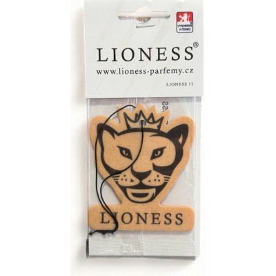 Lioness Závěsný dámský autoparfém 11 inspirovaný vůní Yves Saint Laurent Black Opium – Hledejceny.cz