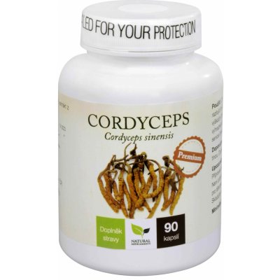 Natural Medicaments Cordyceps Premium 90 kapslí – Zboží Mobilmania