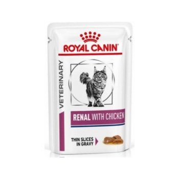 Royal Canin Veterinary Diet Cat Renal with Chicken Feline 85 g