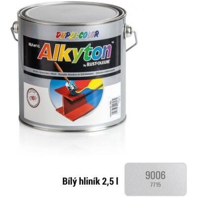 Alkyton antikorozní barva 2,5L RAL 9006 stříbrná – HobbyKompas.cz