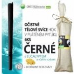 Hoxi Očistné tělové svíčky Černé 6 ks – Zboží Dáma