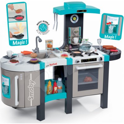 Smoby Kuchyňka Tefal French Touch Bubble modro-šedá – Sleviste.cz