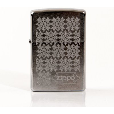 ZIPPO chrom gebürstet graviert cZippo Designc – Hledejceny.cz