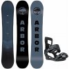Snowboard set ARBOR FOUNDATION ROCKER + NIDECKER 23/24