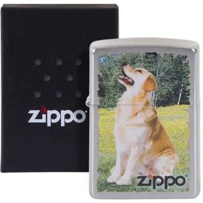 Zippo ZIPPO chrom geb."Golden Retriever " – Hledejceny.cz