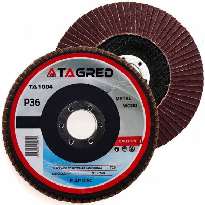 Tagred Lamelový brusný kotouč 125 mm 36 TA1004 – Zboží Dáma