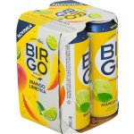 Birgo Nealko mango-limetka 4 x 0,5 l (plech) – Zboží Dáma