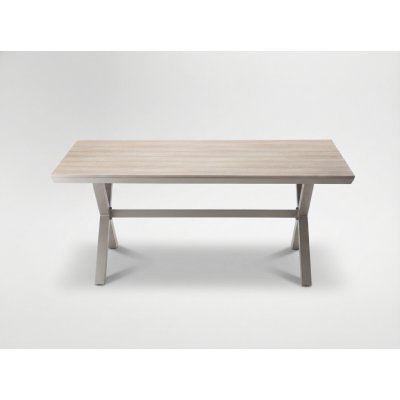 Pro-Tech shop Hliníkový zahradní stůl s polywood deskou - béžový 180x100x75cm 62091 RIT9477 – Hledejceny.cz