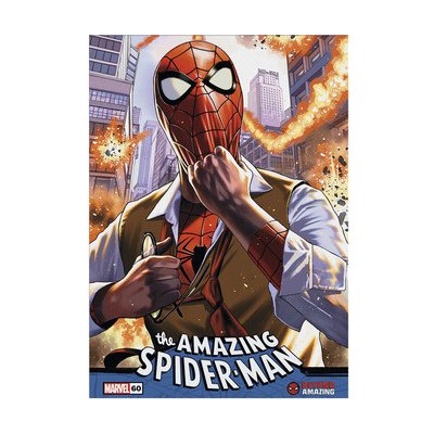 Obraz na plátně Spiderman The Amazing 50x70 cm – Zbozi.Blesk.cz