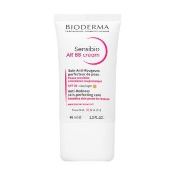 Bioderma Sensibio AR BB Cream Anti-Redness Skin-Perfecting Care Claire  Light BB krém proti zarudnutí 40 ml od 352 Kč - Heureka.cz