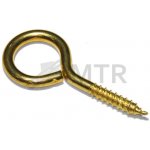 MTR Oko s vrutem pomosazené Varianta: Oko s vrutem pomosazené 12x6x2,6mm Ms – Hledejceny.cz
