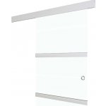 VidaXL ESG sklo a hliník 90 x 205 cm stříbrné – Hledejceny.cz