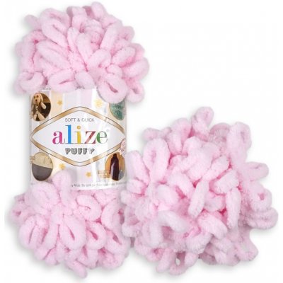 Alize Puffy 31 baby ružová – Zboží Mobilmania