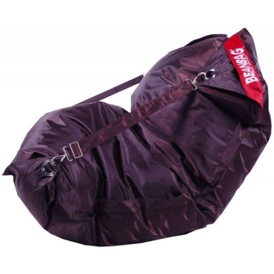 BeanBag 189x140 Comfort s popruhy chocolate – Zboží Mobilmania