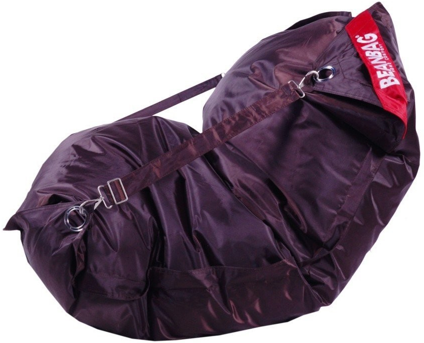 BeanBag 189x140 Comfort s popruhy chocolate