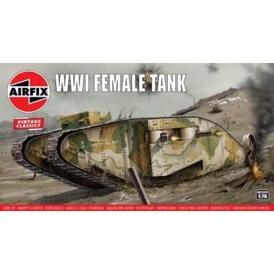 Airfix Female Tank Classic Kit VINTAGE A02337V 1:76