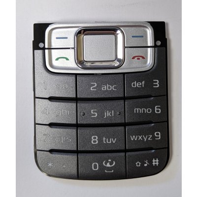 Kryt Klávesnice pro Nokia 3109 šedá – Zboží Živě